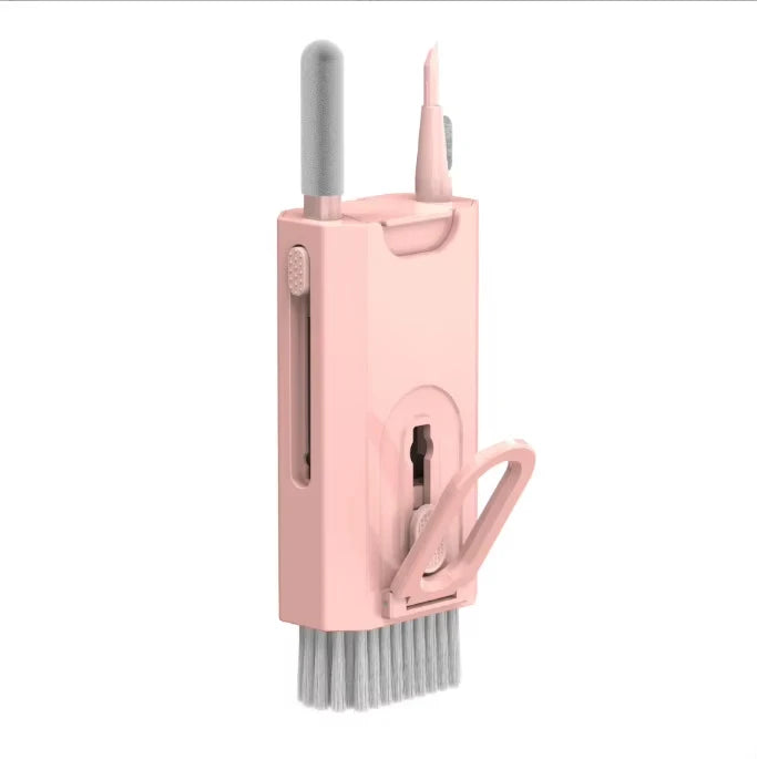 Keyboard Cleaner Brush Kit 8 in 1 Phone Screen Dust Brush Earphone Cleaning Pen Key Puller Cleaning Tools