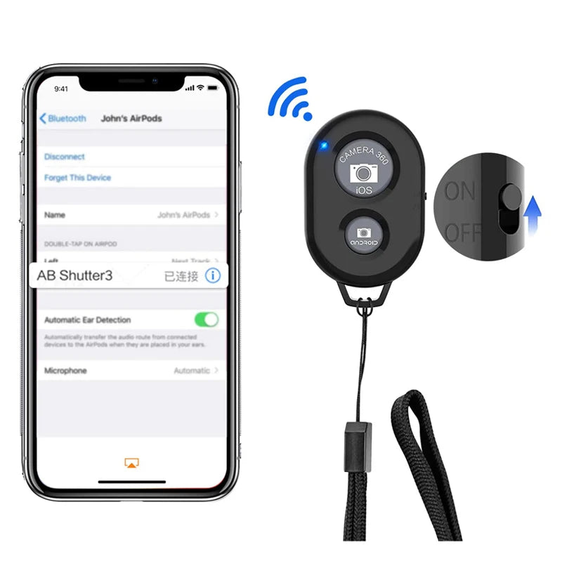 Bluetooth Camera Remote for Smartphones