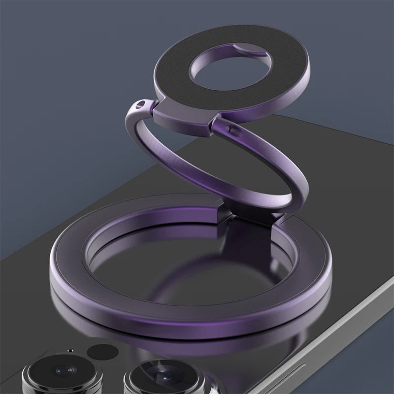 For MagSafe Double Sided Magnetic Phone Ring Holder Portable