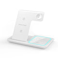 3 in 1 LED Fast Wireless Charger Stand Foldable Charging Station