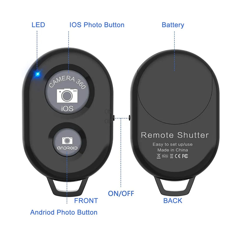 Bluetooth Camera Remote for Smartphones