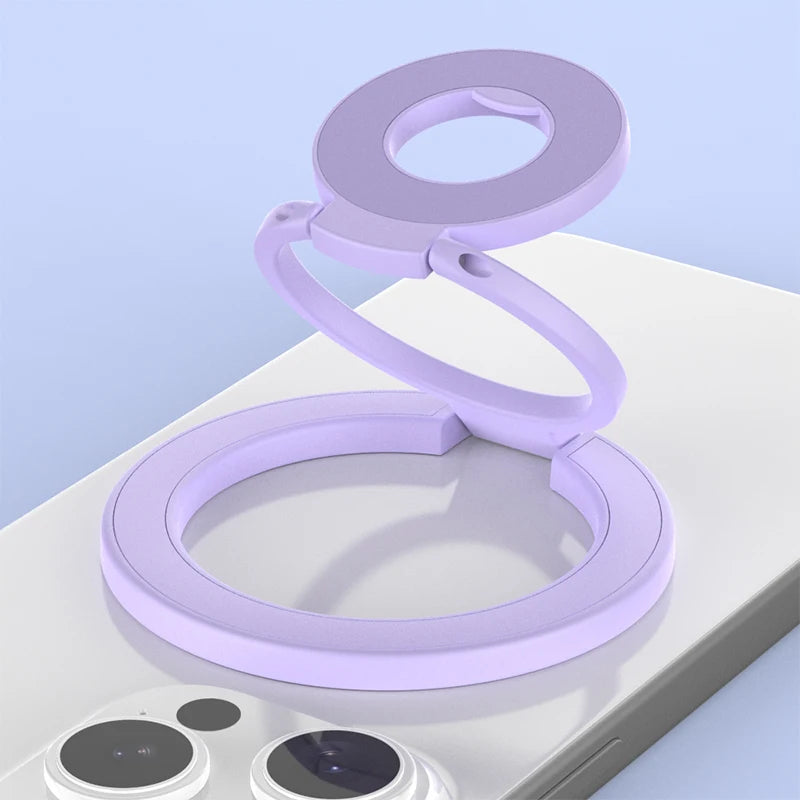 For MagSafe Double Sided Magnetic Phone Ring Holder Portable