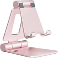 Dual Folding Cell Phone Stand, Adjustable Foldable Holder