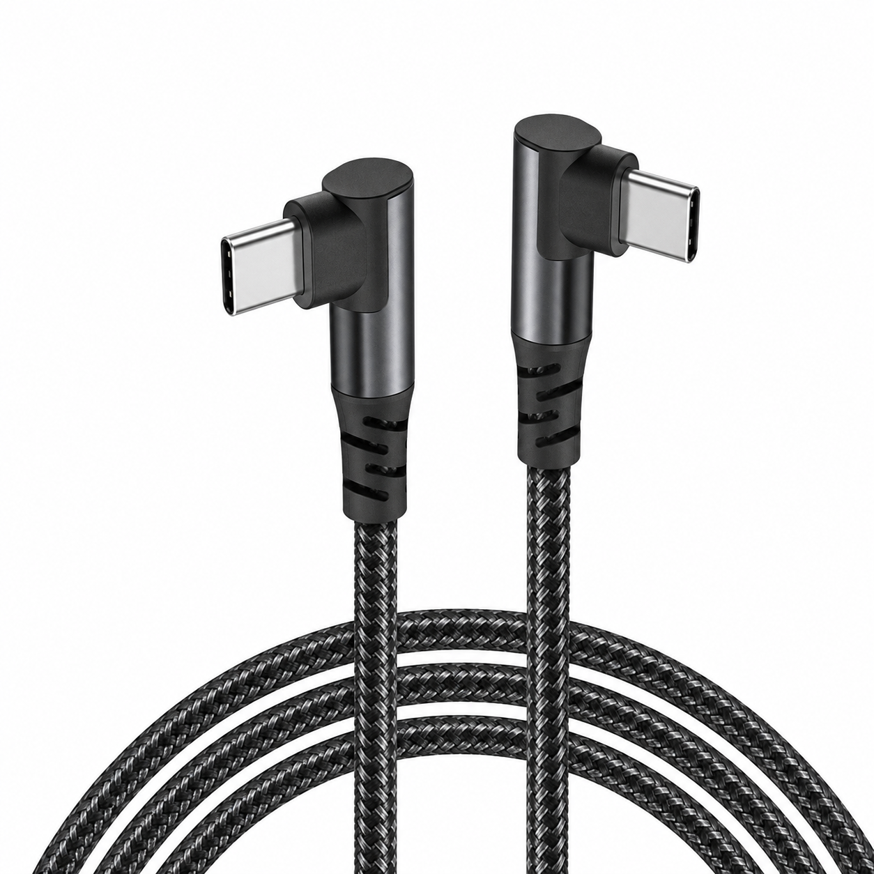 USB C to Type C Cable Fast Charging Cable 90 Degree Elbow
